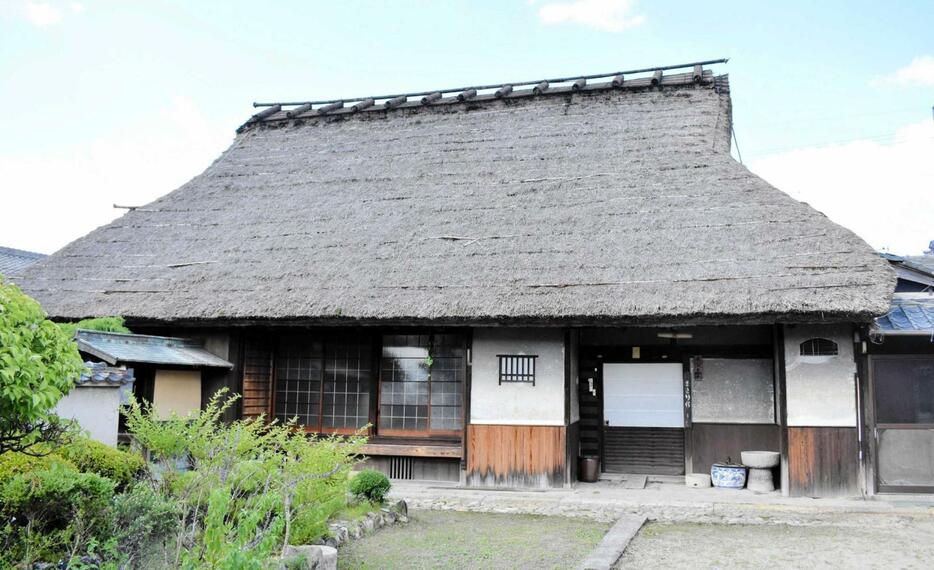 特別公開される奥田家住宅＝小野市中番町（同市提供）