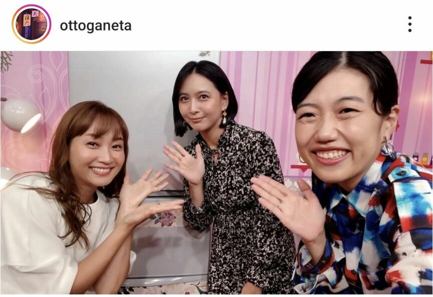 「夫が寝たあとで」番組公式インスタグラム（＠ｏｔｔｏｇａｎｅｔａ）より、左から藤本美貴、加藤夏希、横澤夏子