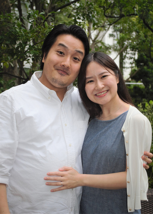 宮下嘉彦さんと高橋梢さん