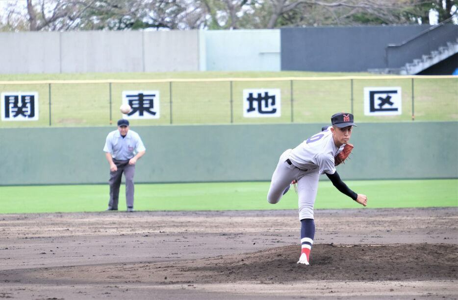 2安打完封した織田翔希