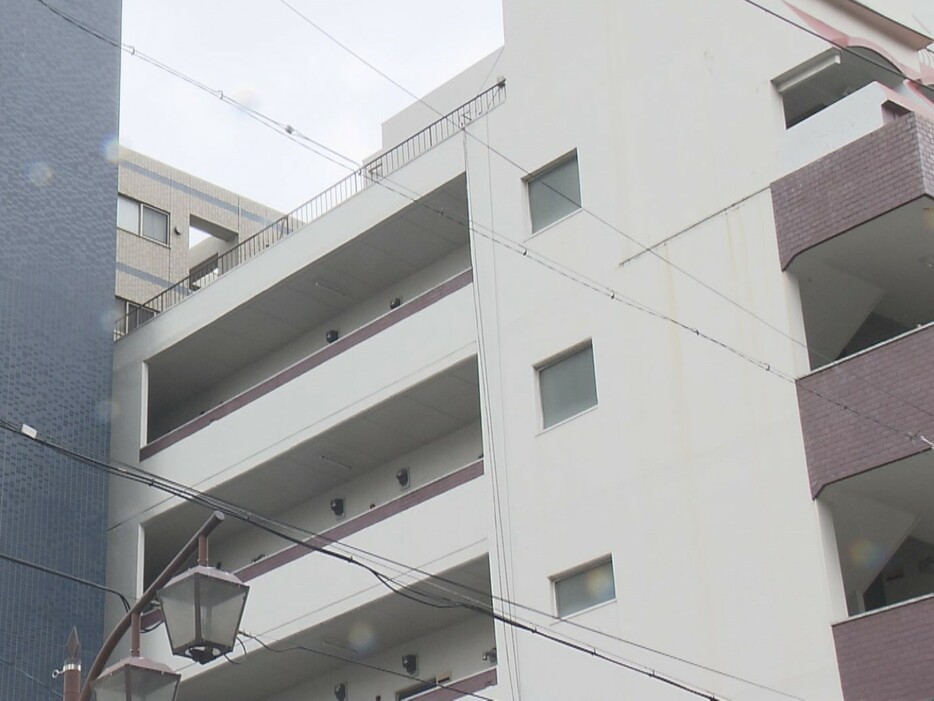 遺体が見つかったマンション 名古屋市中区