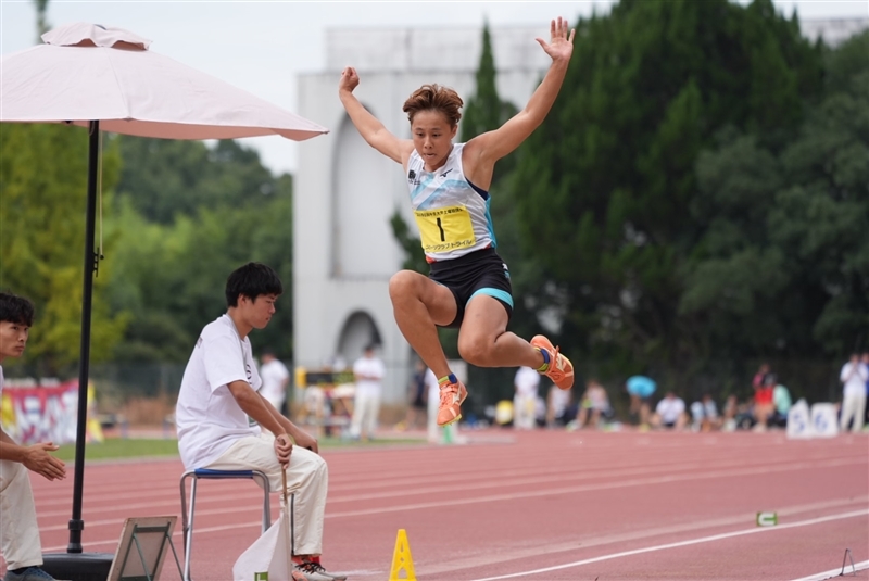 走幅跳での熱田心