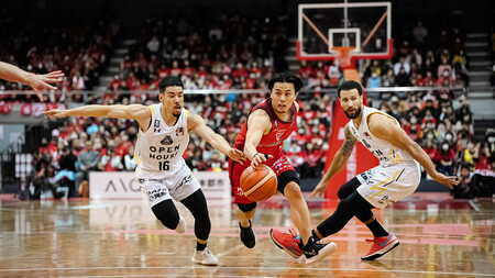 Bリーグ2023-24シーズンの入場者数は過去最多の450万人を突破（写真：©B.LEAGUE）