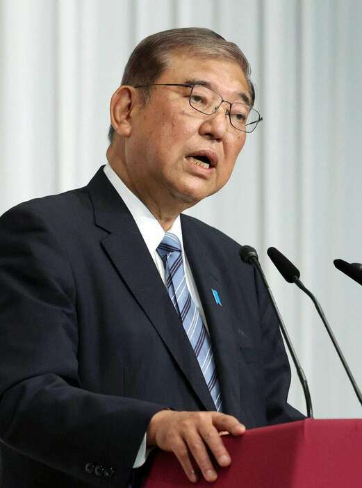 あくまで続投に意欲を見せる石破首相