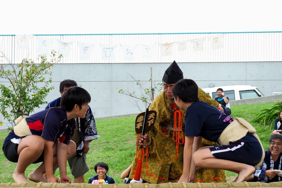 高浜八幡神社秋季大祭（9月23日）の女相撲