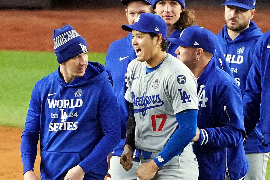 ヤンキース戦に出場したドジャース・大谷翔平【写真：ロイター】