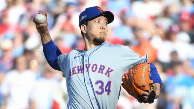 MLBメッツの千賀滉大投手（写真：USA TODAY Sports/ロイター/アフロ）