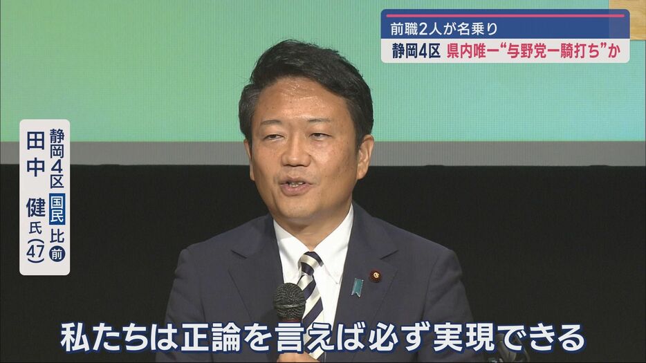 国民民主　田中健氏