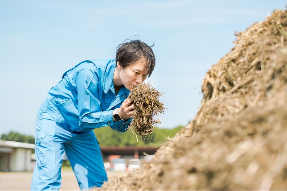 地域の方は町役場で許可証を受け取ると、剪定した草木を無料で持ち込める