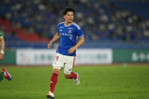 横浜FMで着実に成長している山根 [写真]=J.LEAGUE