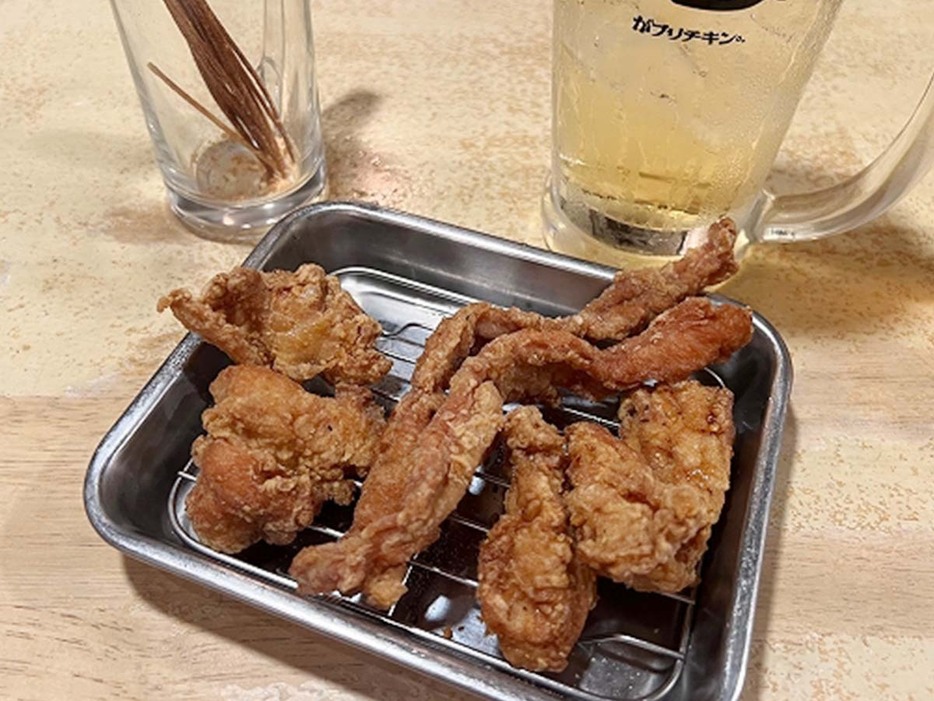 がブリチキンの「米粉からあげ（やげん・ネック・鶏トロ）」