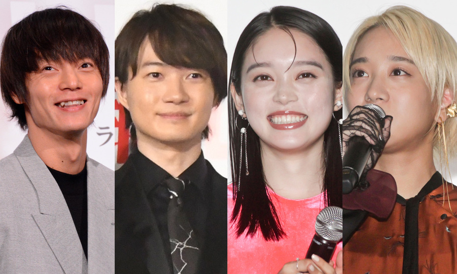 窪田正孝、神木隆之介、高石あかり、伊澤彩織