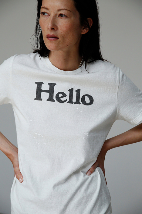 VINTAGE HELLO TEE／￥47300