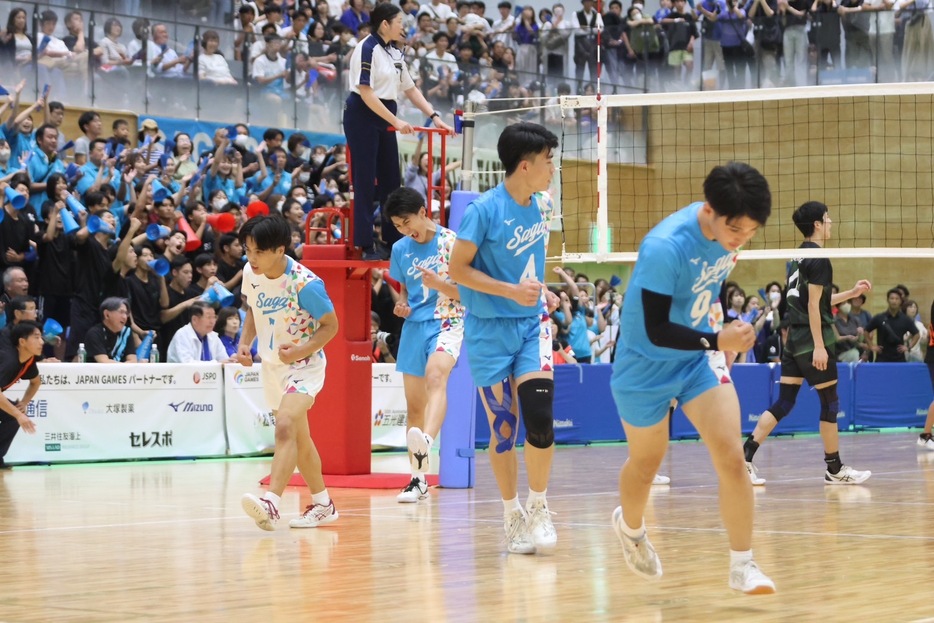 佐賀県（少年男子）【写真：月刊バレーボール】