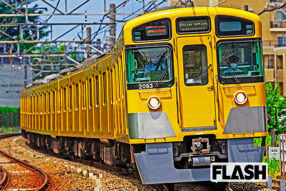 近江鉄道に譲渡された西武2000系電車（写真提供・平賀匡氏）