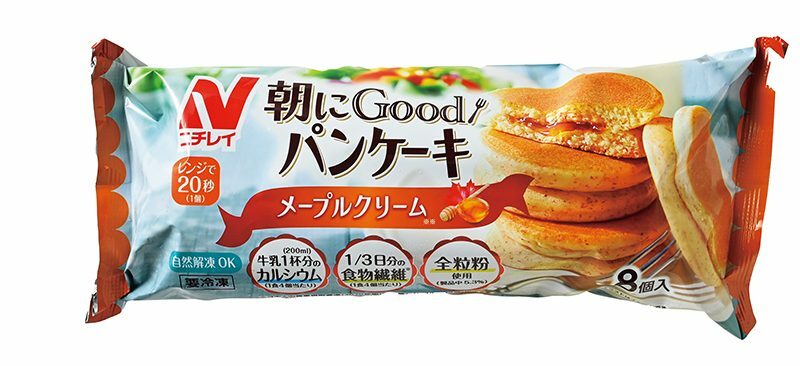 【6位】朝にGood！パンケーキ メープルクリーム／ニチレイ