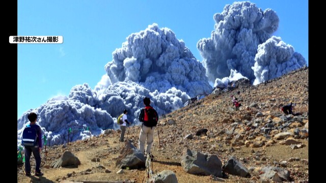 御嶽山で撮影された写真