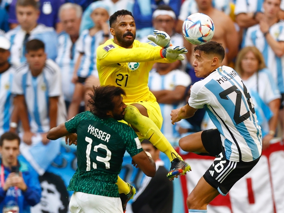 カタールW杯メンバーのGKモハメド・アルオワイス(アルヒラル)が招集外(Getty Images)