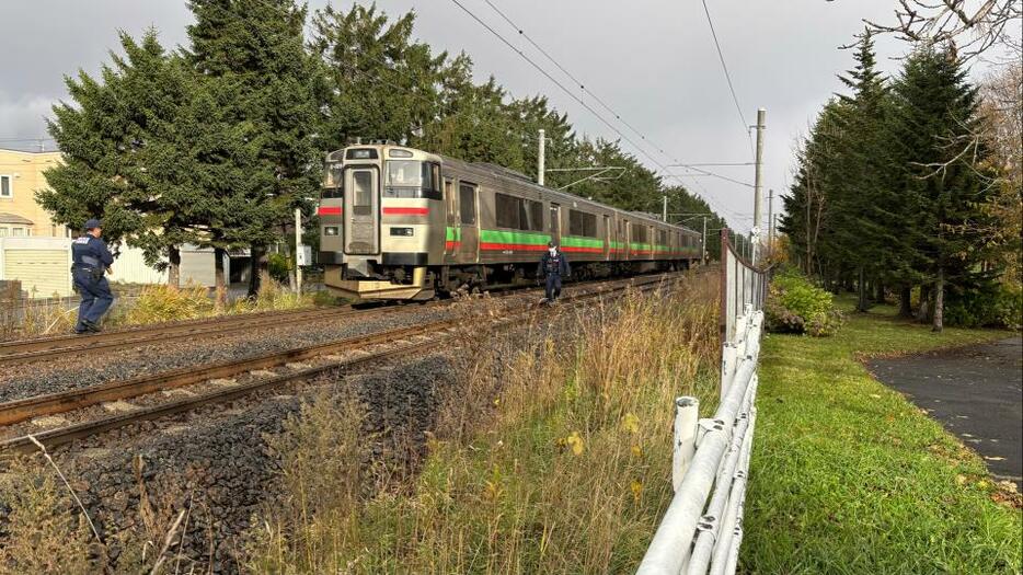 JR学園都市線全線　人身事故で一時で運転見合わせ（28日午後　札幌市北区拓北）