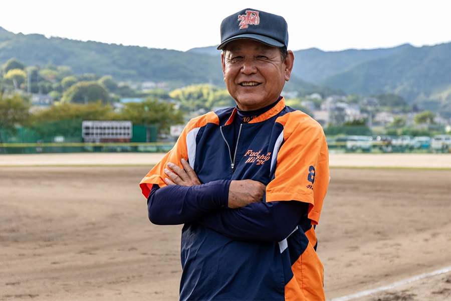 中学硬式「府中広島’2000ヤング」の中田博監督【写真：チーム提供】