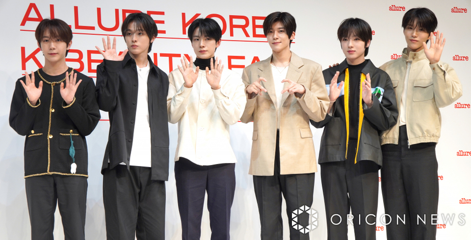 『ALLURE K-BEAUTY FAIR in TOKYO』実施記念発表会に登壇したNCT WISH （C）ORICON NewS inc.