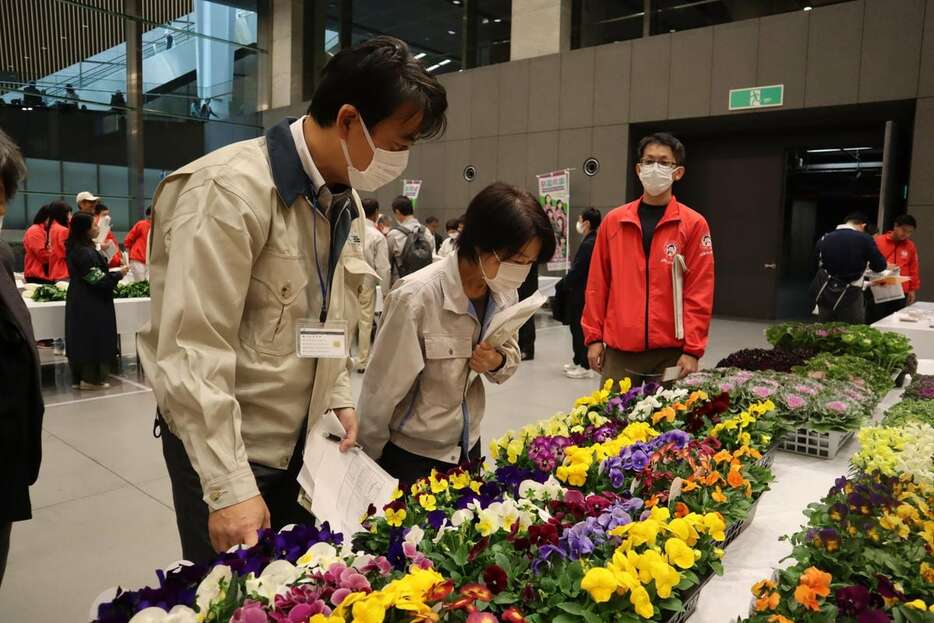 昨年の東京都農業祭の様子