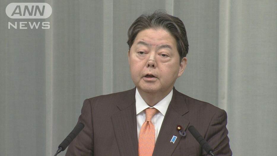 林官房長官　国民の意見など踏まえ「適切に判断」　国連による"選択的夫婦別姓導入"勧告受け