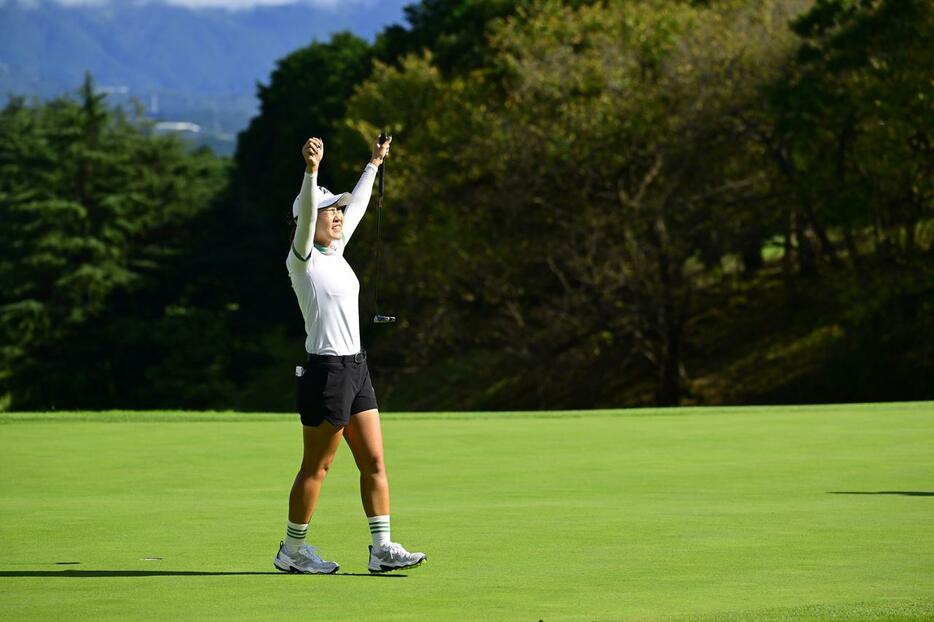 「スタンレーレディスホンダゴルフトーナメント」で初優勝を飾った佐藤心結