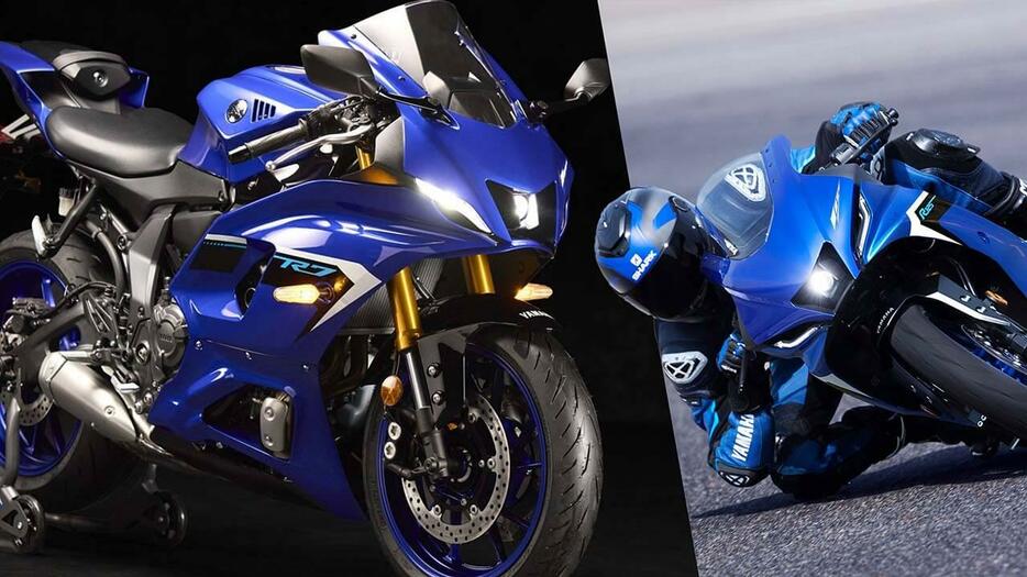 ヤマハ「YZF-R125」「YZF-R7」に2025年のニューカラー！ 日本にも導入ほぼ確実か【海外】