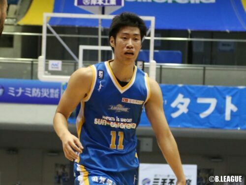 2020－21シーズンを滋賀レイクスで過ごす今川[写真]＝B.LEAGUE