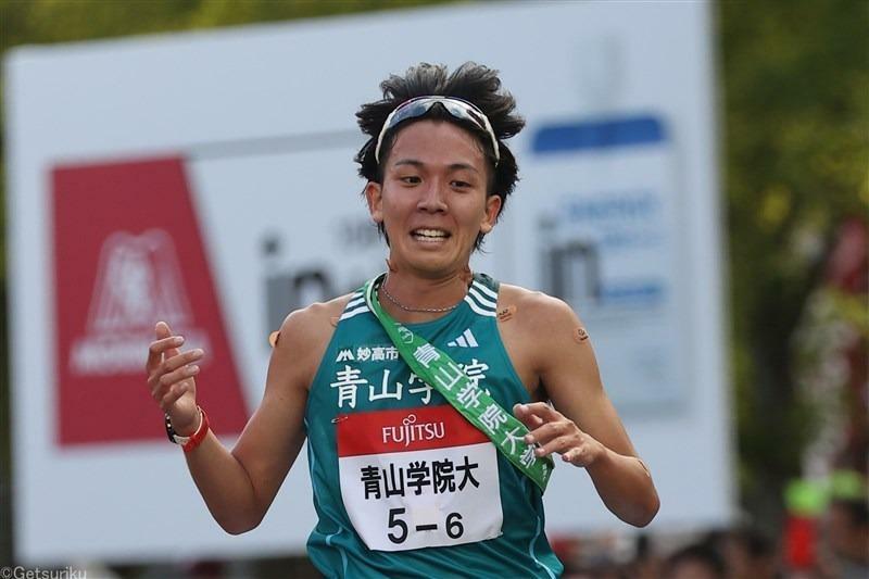 青学大・鶴川正也（23年出雲駅伝）