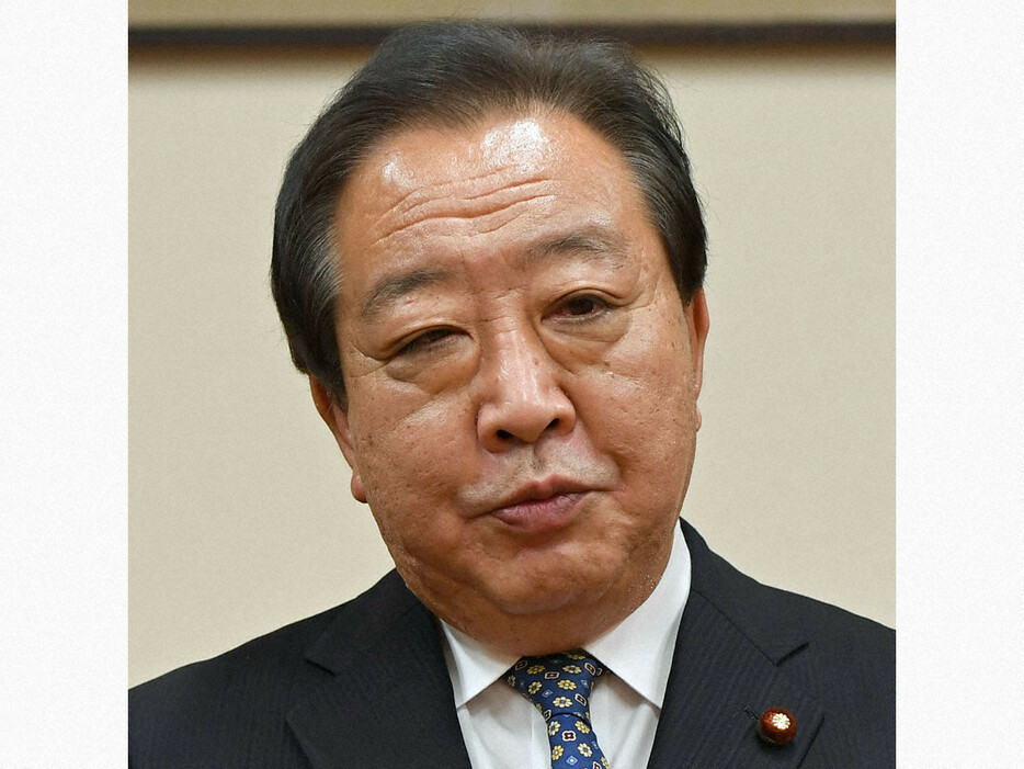 立憲民主党の野田佳彦代表