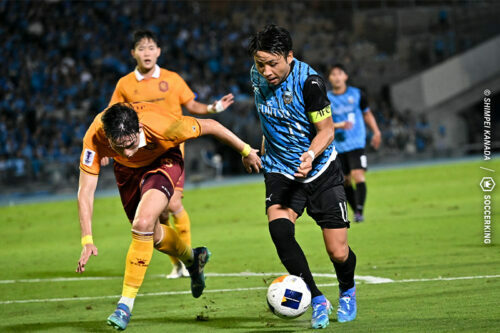 川崎F vs 光州FC[写真]=金田慎平