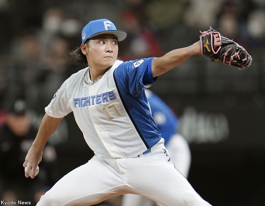 日本ハム・伊藤大海 (C)Kyodo News