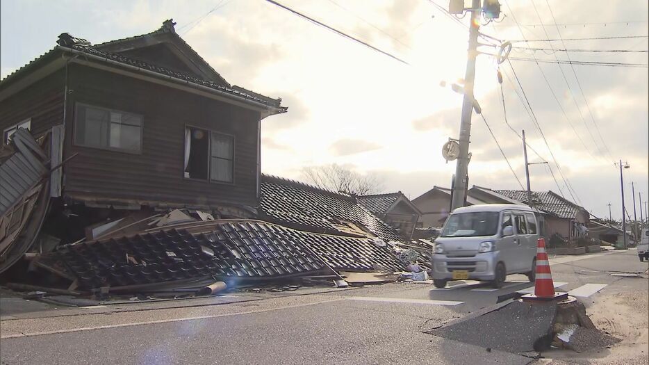 能登半島地震の被害（1月）