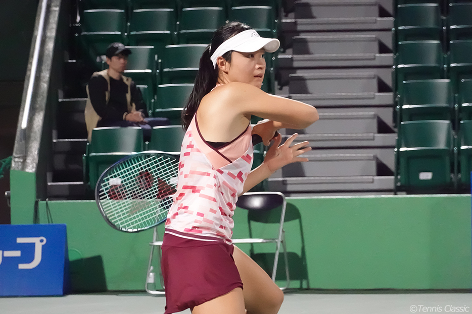 惜しくもベスト4入りを逃した齋藤咲良（写真：Tennis Classic）