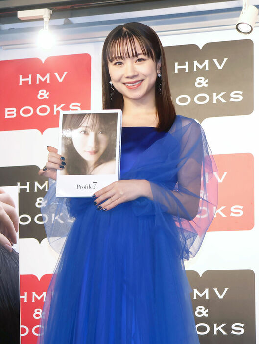 写真集発売記念イベントを開催した石田亜佑美（カメラ・松下　大樹）