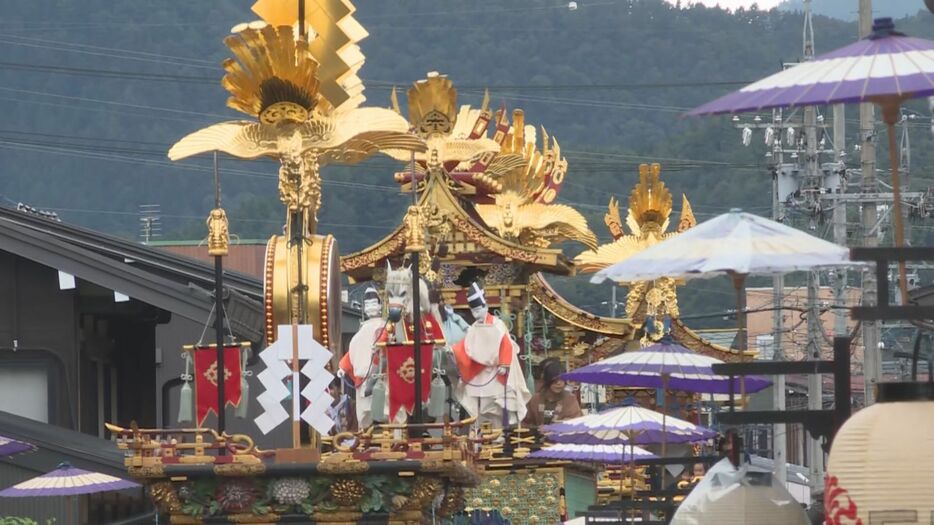 「秋の高山祭」1日目