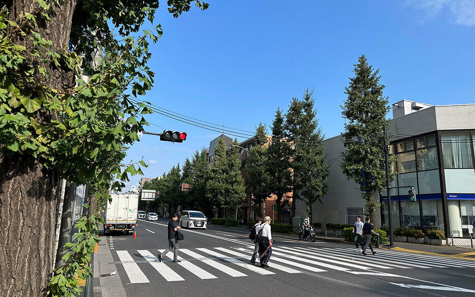 東京メトロ・南阿佐ヶ谷駅前（写真撮影／榎並紀行）