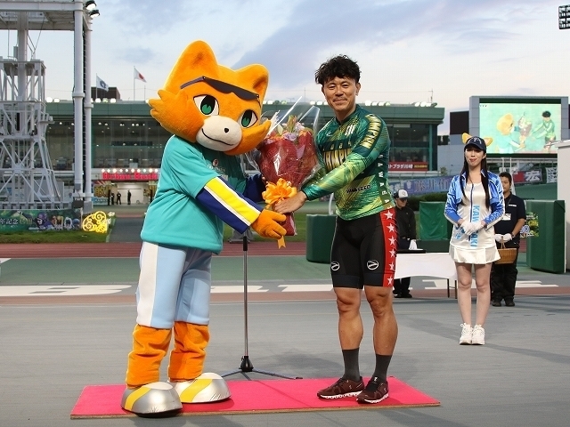 優勝した福田知也(写真提供:チャリ・ロト)