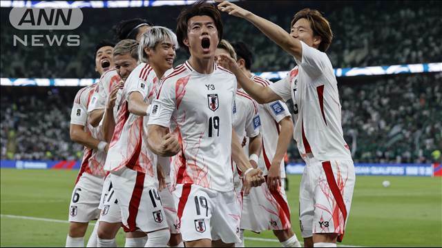 "4連勝へ　サッカーW杯予選“豪州戦”"