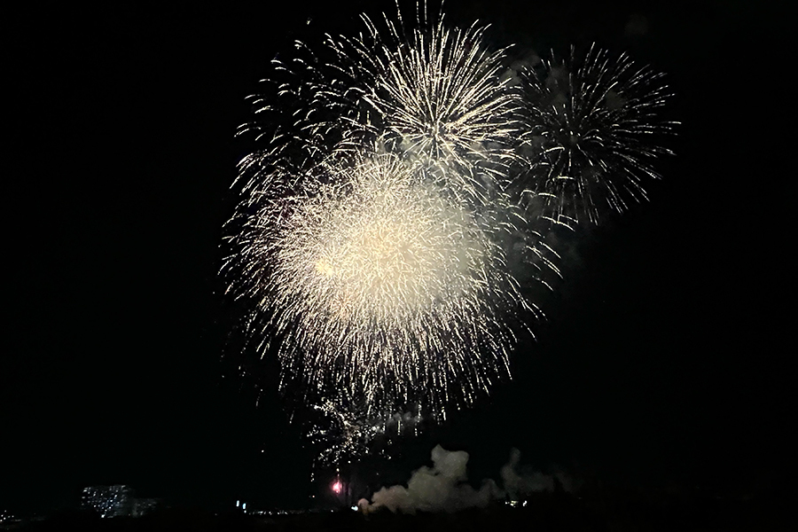 『水都くらわんか花火大会』より（9月15日・枚方市内）