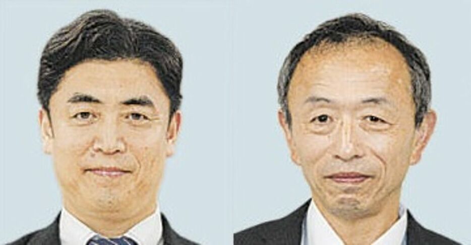 山田氏（左）と村井氏