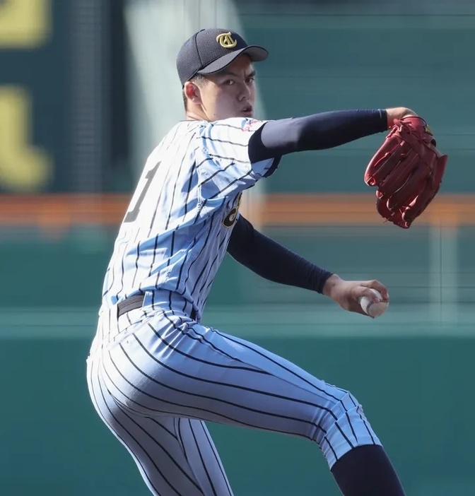 東海大相模の藤田琉生投手