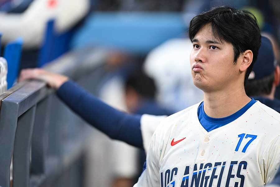 ドジャースの大谷翔平【写真：ロイター】