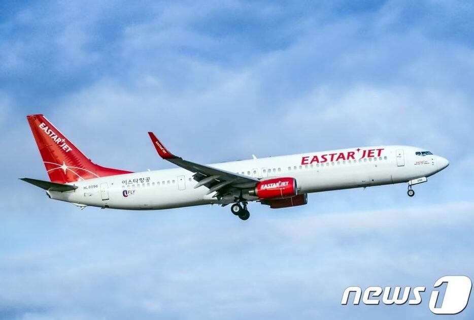 イースター航空の旅客機＝イースター航空提供(c)news1