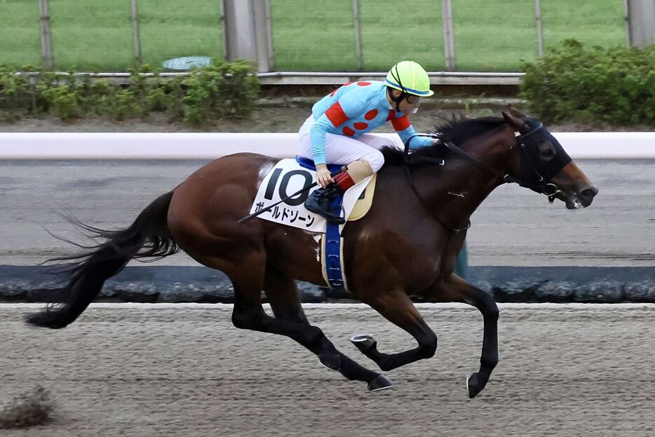 東京12R・ボールドゾーンとC.ルメール騎手