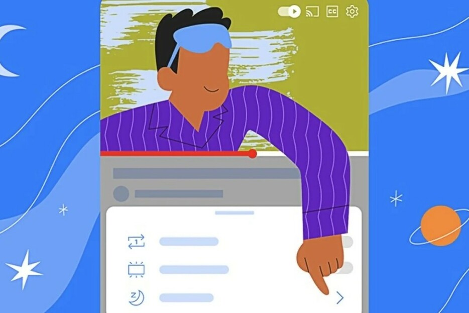YouTubeを流しながら心地よく寝落ちしたい人に朗報。スリープタイマー機能が使えるように