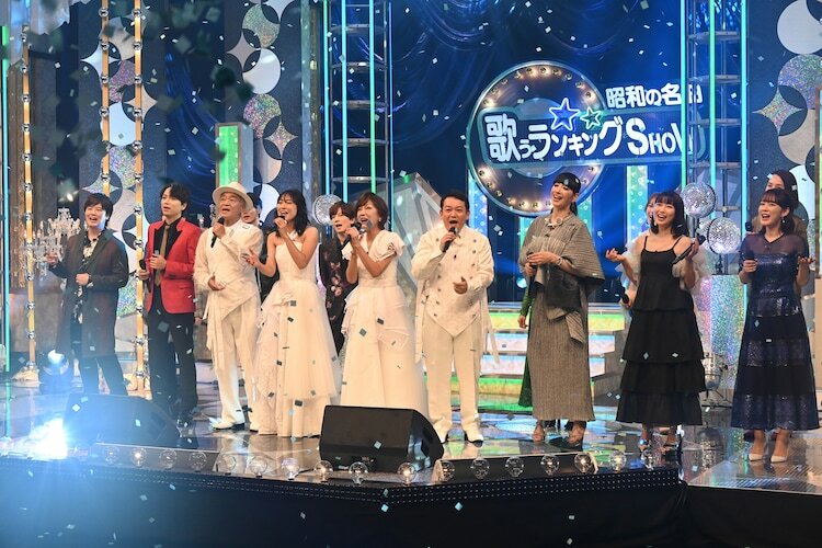 テレビ朝日系「今夜は大熱唱！昭和の名曲 歌うランキングSHOW」より。(c)テレビ朝日