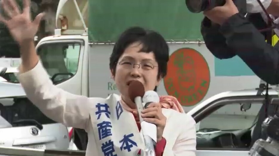 共産党・新人　松尾律子 氏